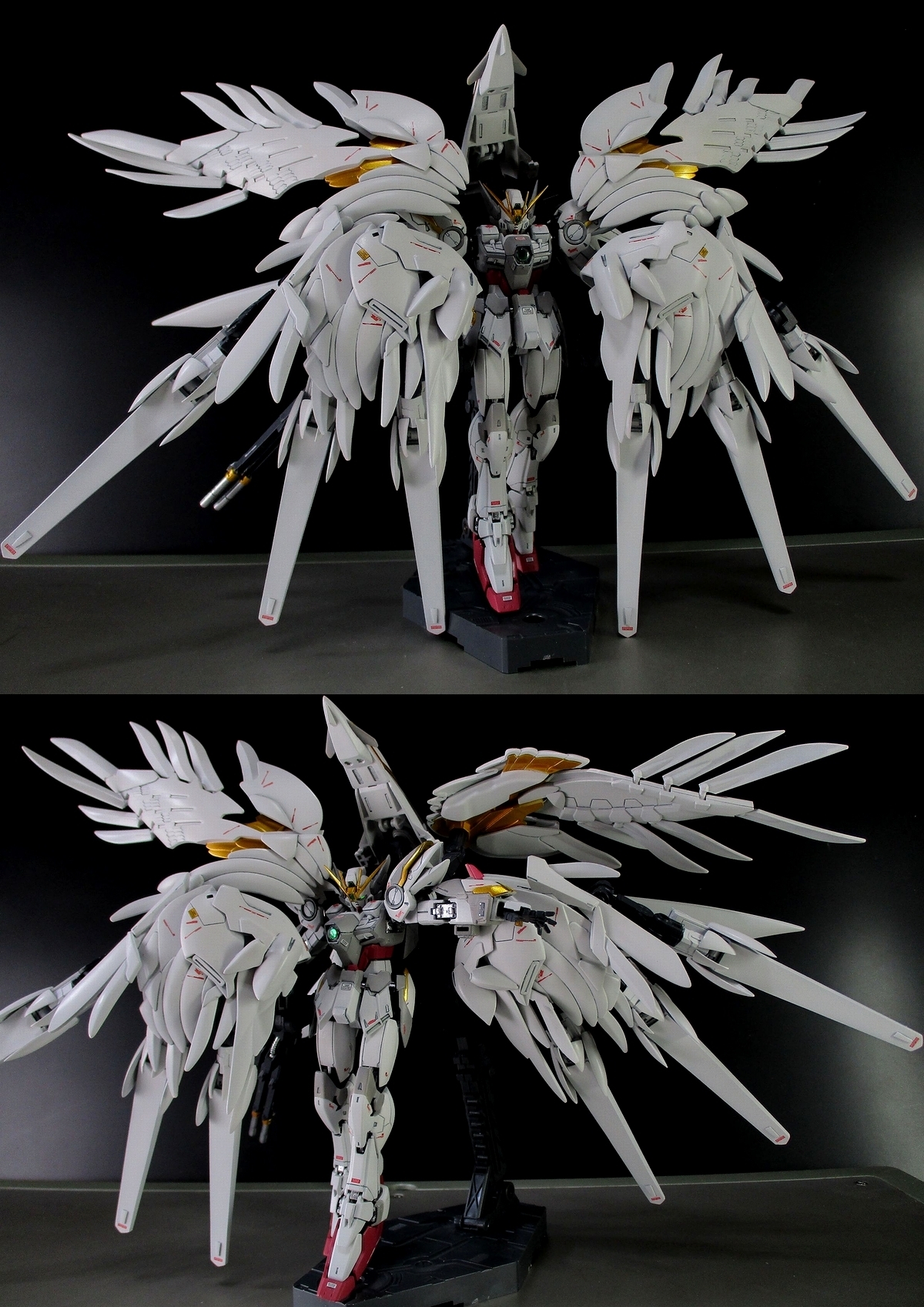 RG 1/144 ウイングガンダムゼロEW ～スノーホワイトプレリュード風